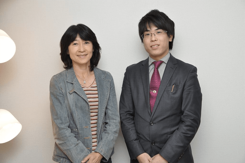 マラソンランナーの谷川さんとの2ショット