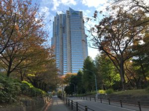 新宿パークタワーの外観